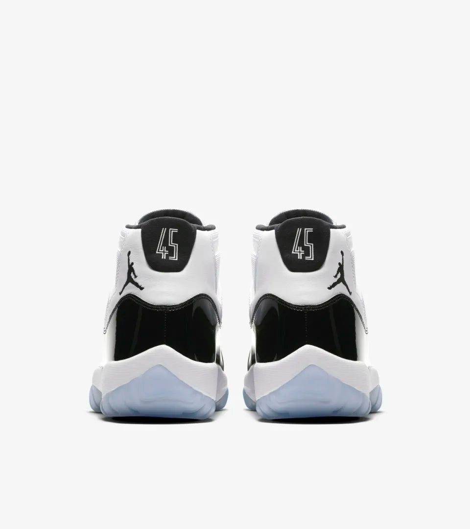 JORDAN 11 CONCORD AJ11 BLACK WHITE